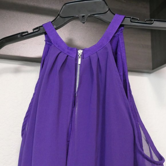 Venus Bandage Purple Dress Size 4 - Picture 9 of 14